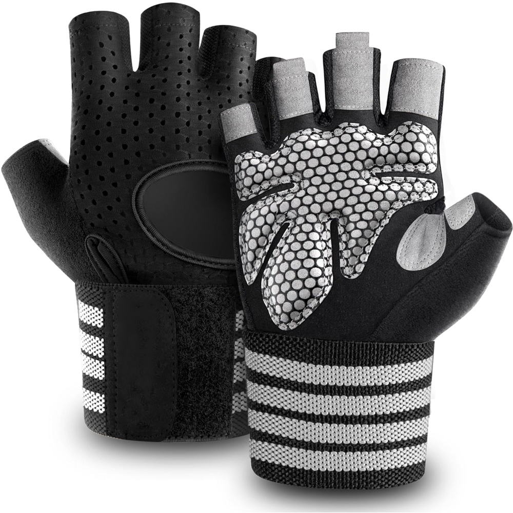 Gear For Crossfit - Fitness Gloves with Wrist Support, Non-Slip