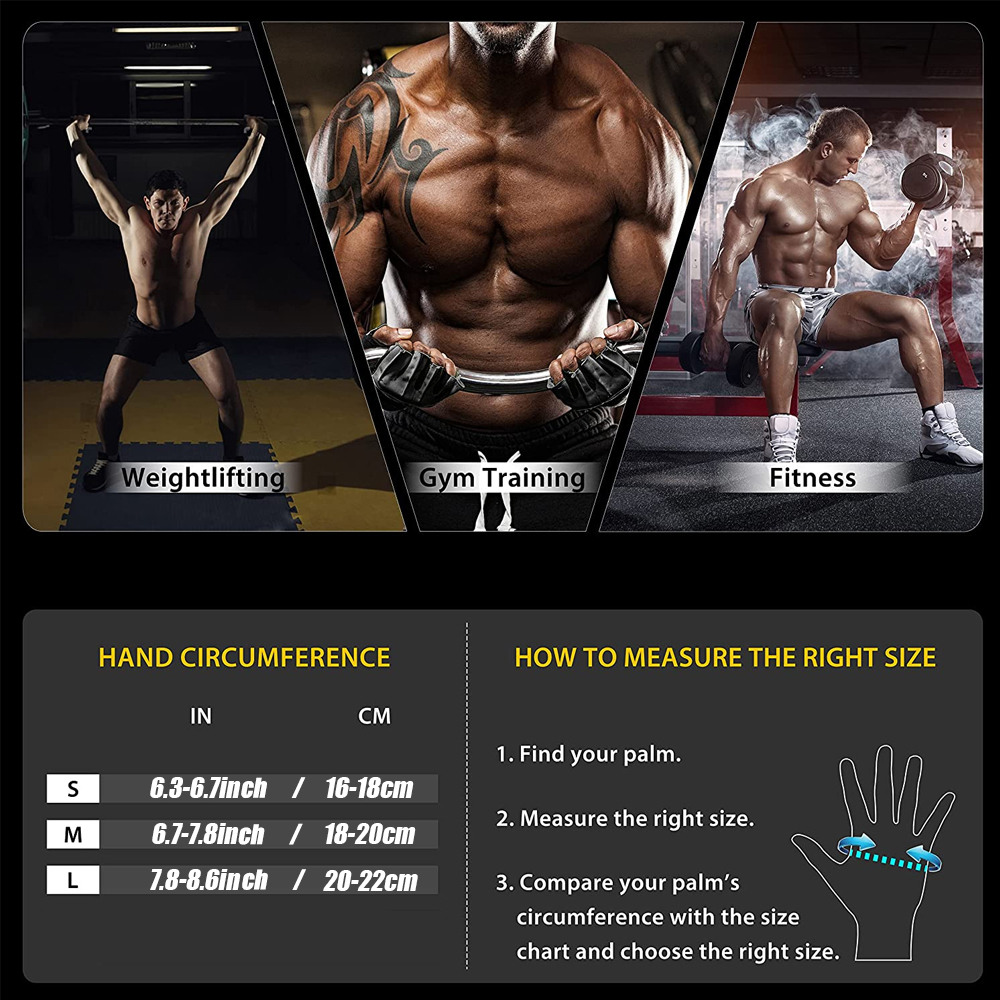 Fitness Gloves with Wrist Supp - Gear For Crossfit บทวิจารณ์และราคา