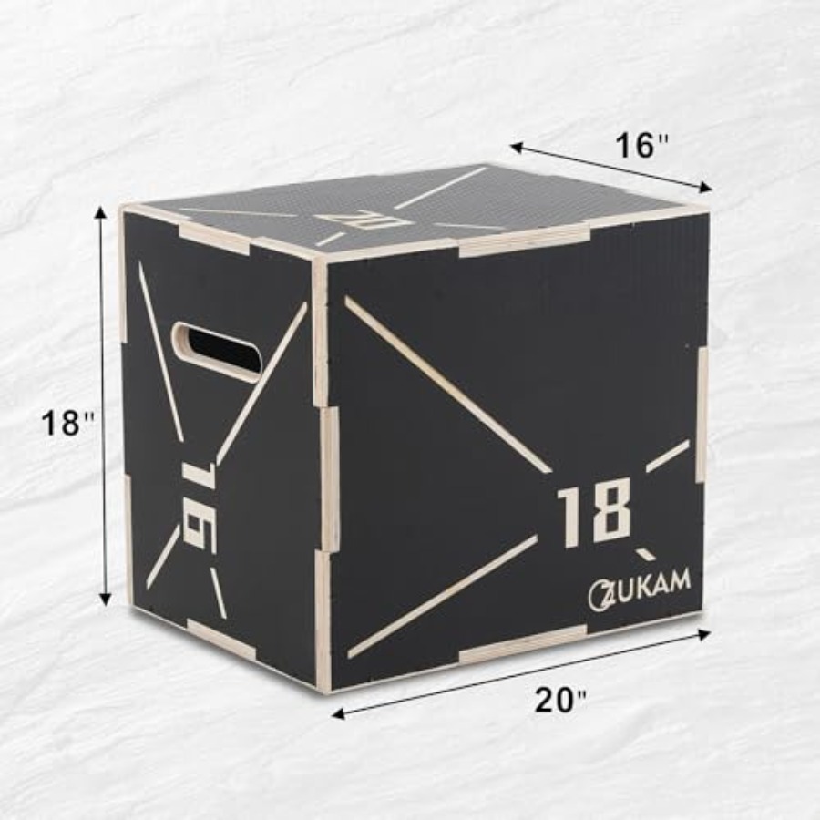 Non-Slip Wood Plyometric Jump  - Box Jump Plyo บทวิจารณ์และราคา