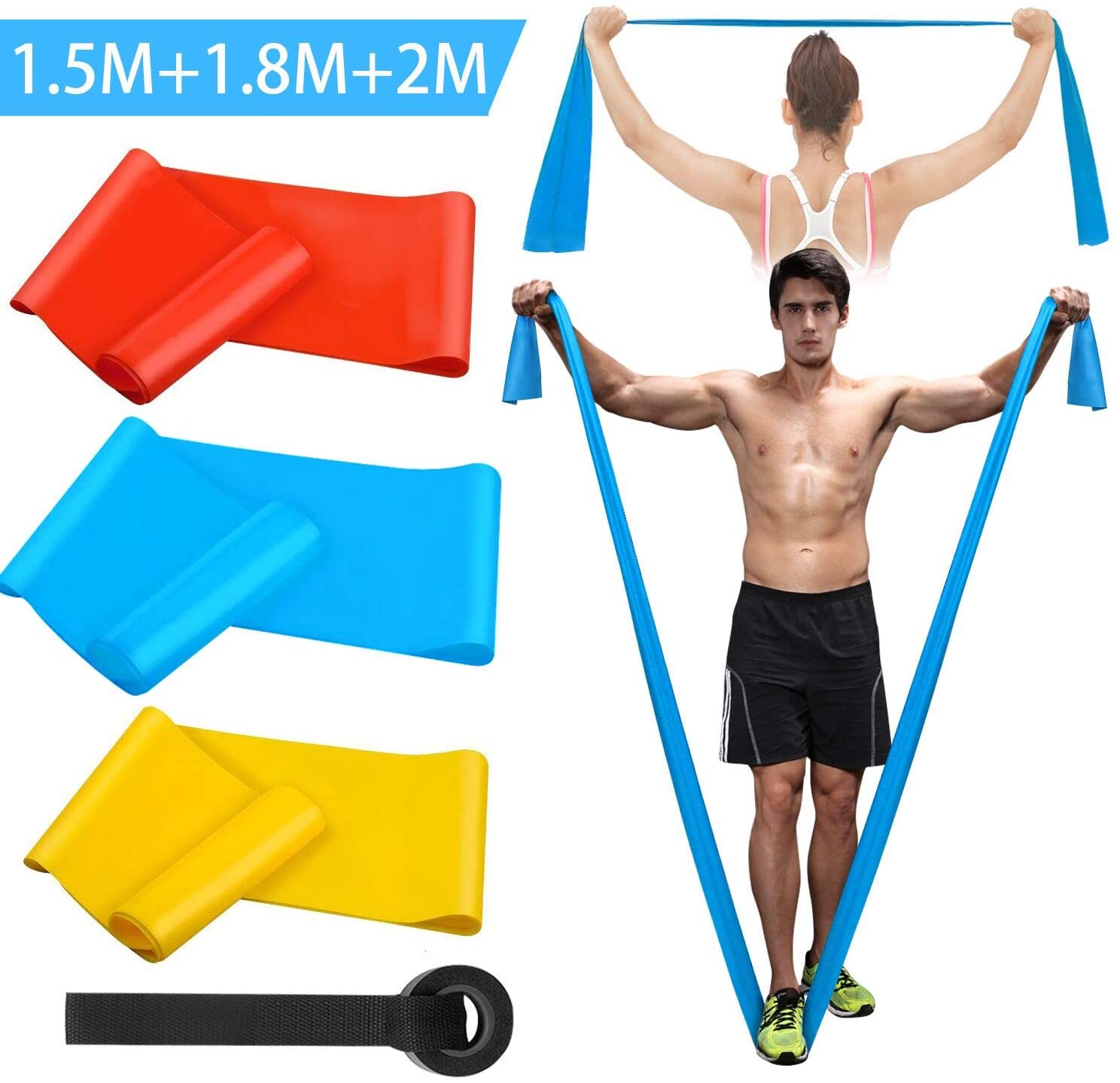 Elastic Fitness Bands 3Pcs Res - Finger Tape Athletic บทวิจารณ์และราคา