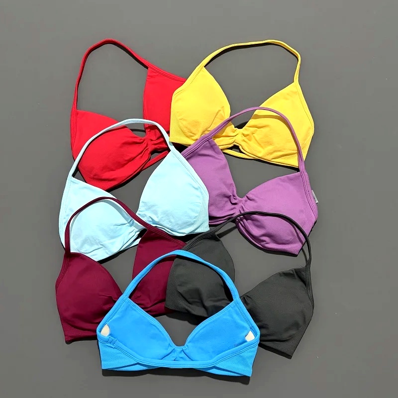 Sports Strappy Bra Yoga Underw - Crossfit Yoga บทวิจารณ์และราคา