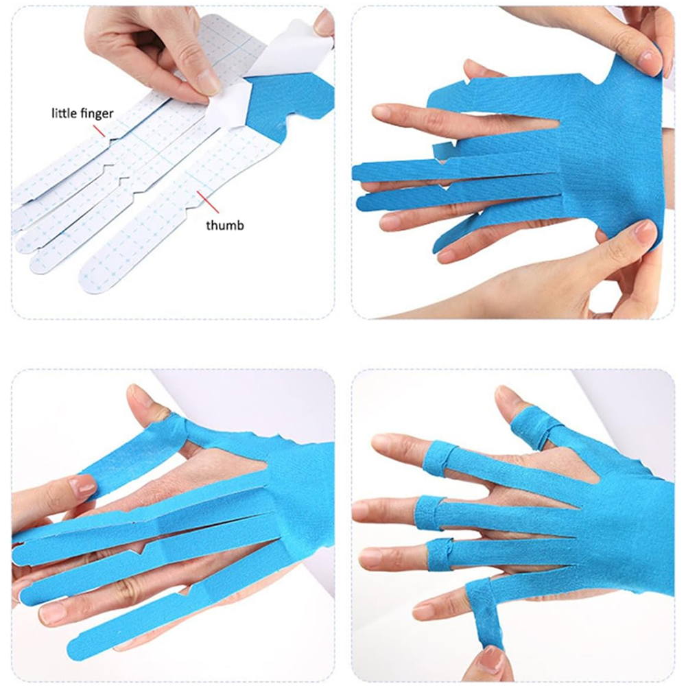 5PC Precut Kinesiology Tape fo - Finger Tape Athletic บทวิจารณ์และราคา