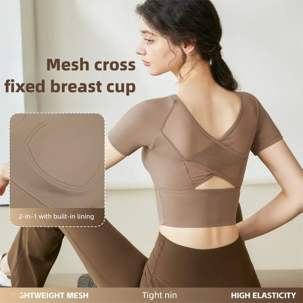 Summer New Women Yoga Tank Top - Crossfit Yoga บทวิจารณ์และราคา