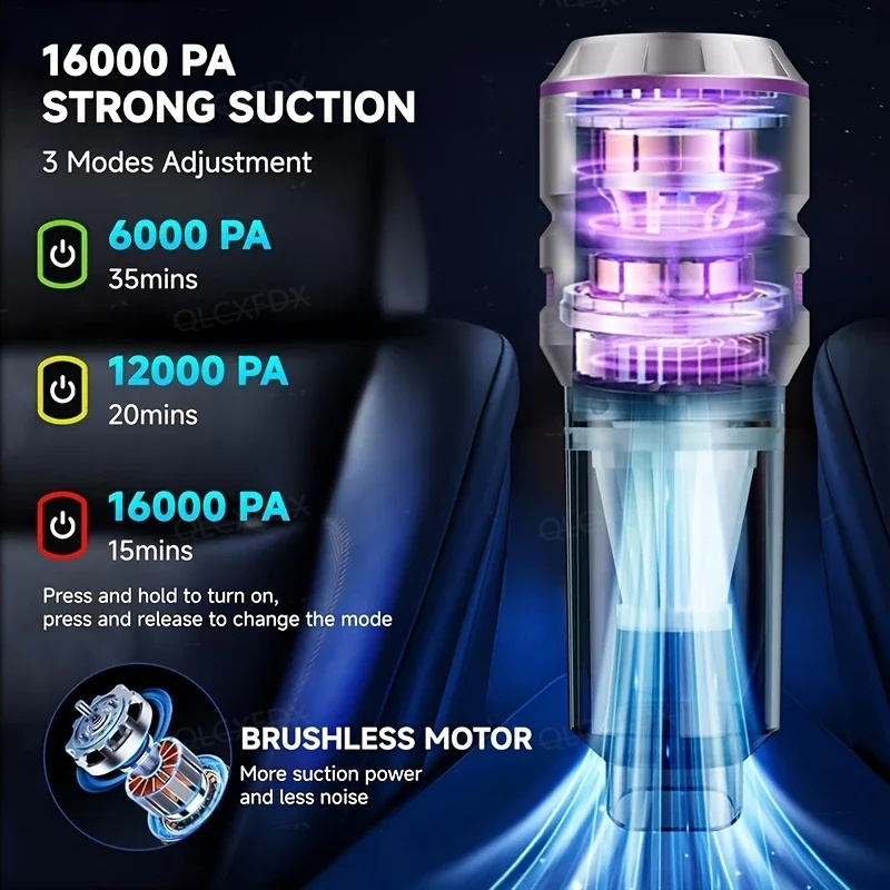 Car Vacuum Cleaner High Power  - Crossfit Machine บทวิจารณ์และราคา