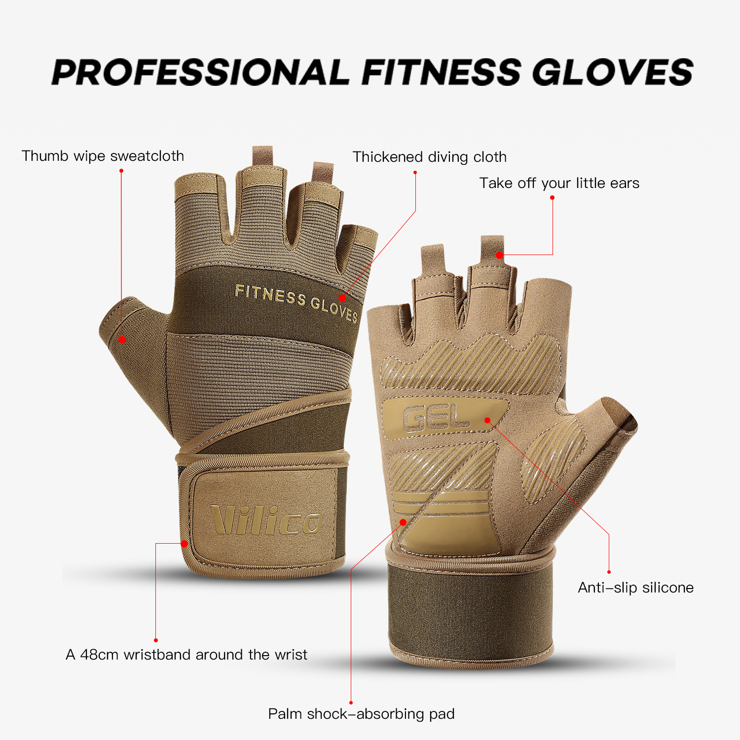 Hunting Gloves Tactical Gear C - Gear For Crossfit บทวิจารณ์และราคา