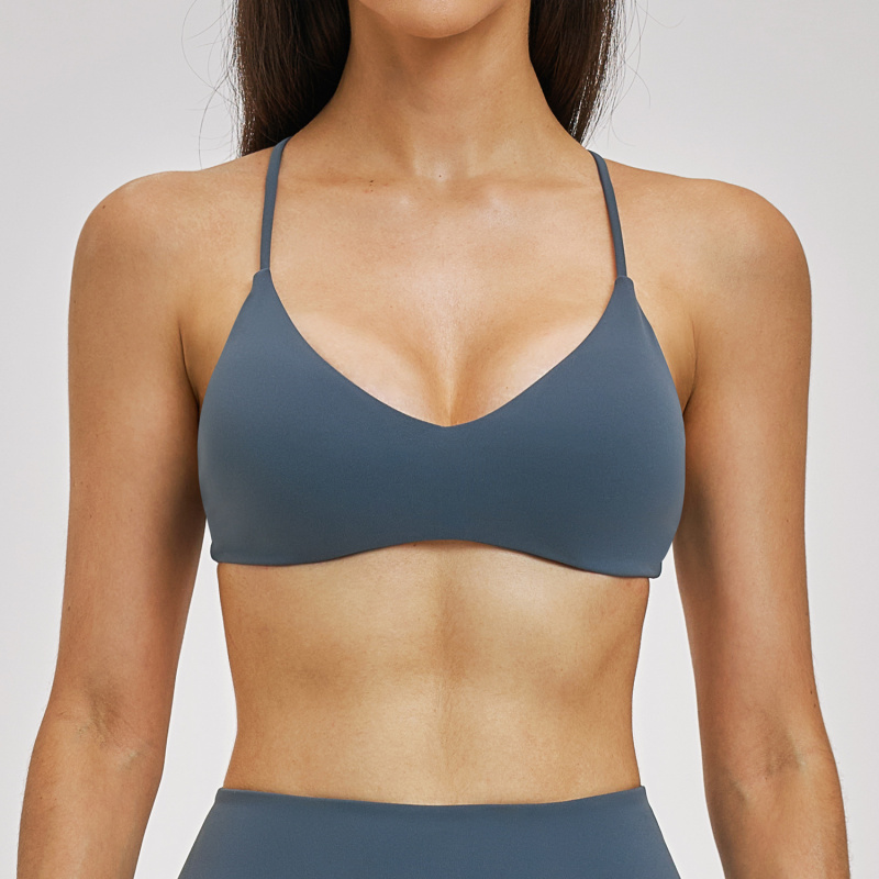 Backless Yoga Bra Gym Women Sp - Crossfit Yoga บทวิจารณ์และราคา