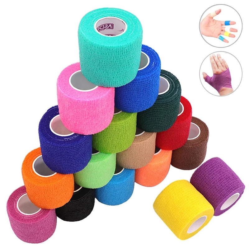 Black Athletic Wrap Tape Self  - Finger Tape Athletic บทวิจารณ์และราคา