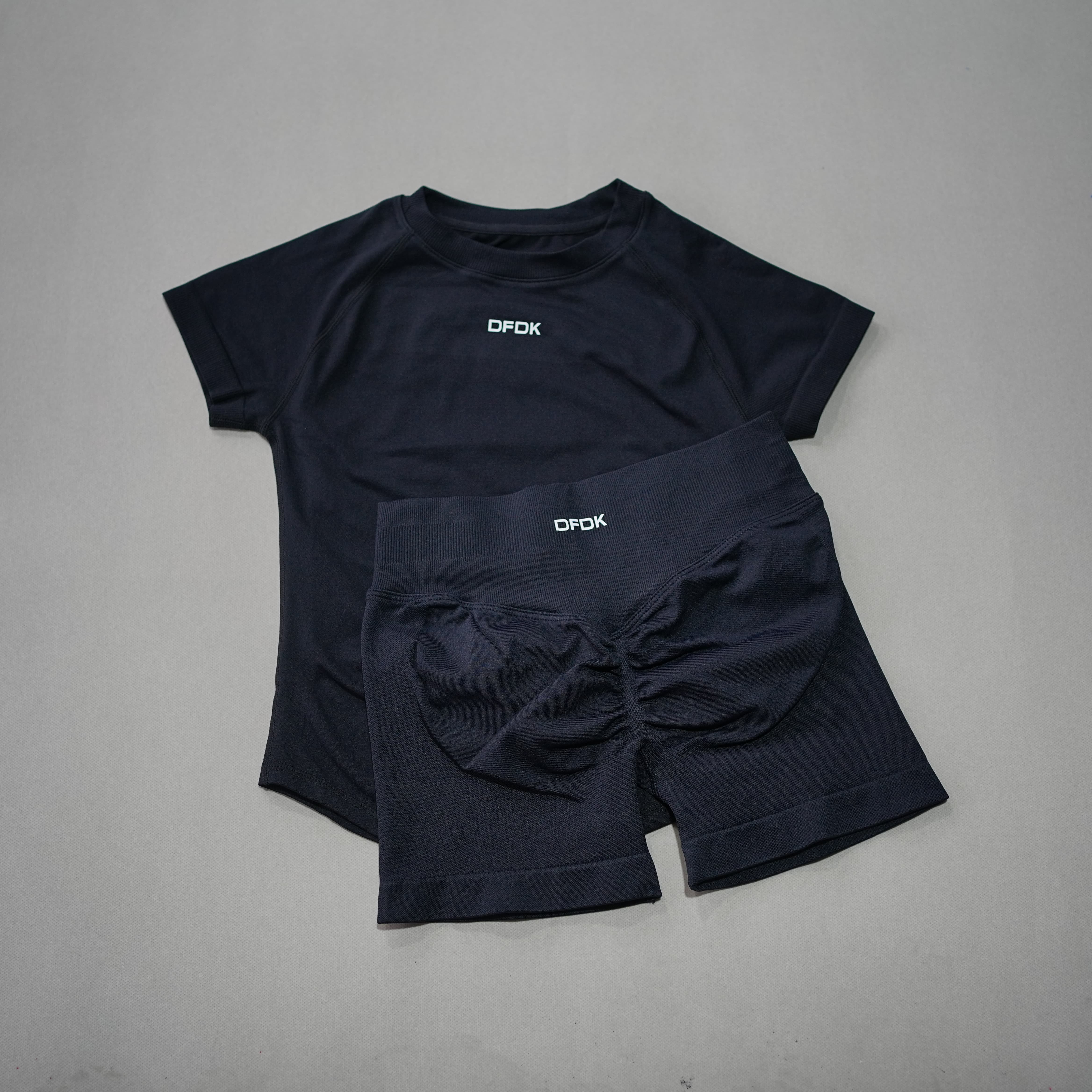DFDK Women's Round Neck Short  - Crossfit Yoga บทวิจารณ์และราคา