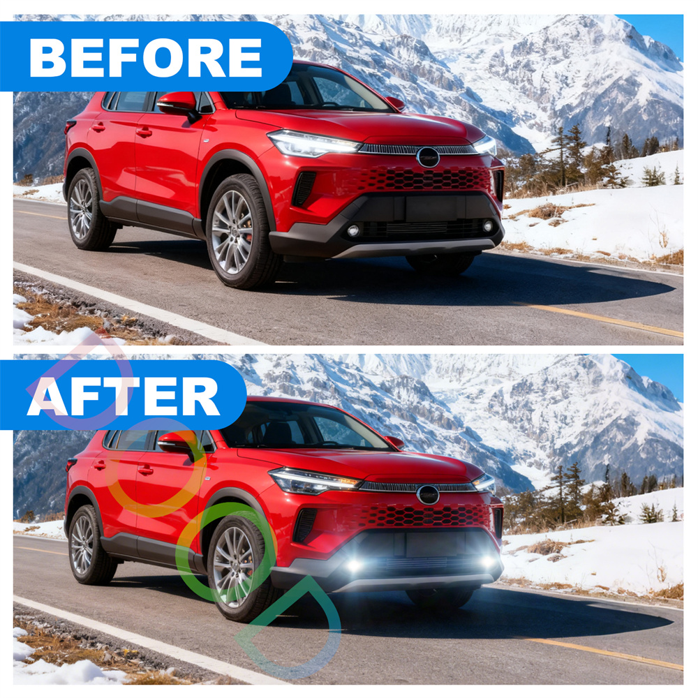 Auto fog lights fit for 2021-2 - Crossfit Accessory Work บทวิจารณ์และราคา