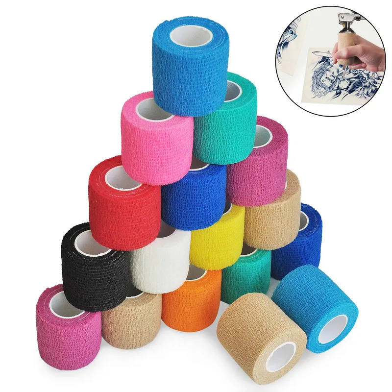 6/12pcs Colorful Sport Self Ad - Finger Tape Athletic บทวิจารณ์และราคา